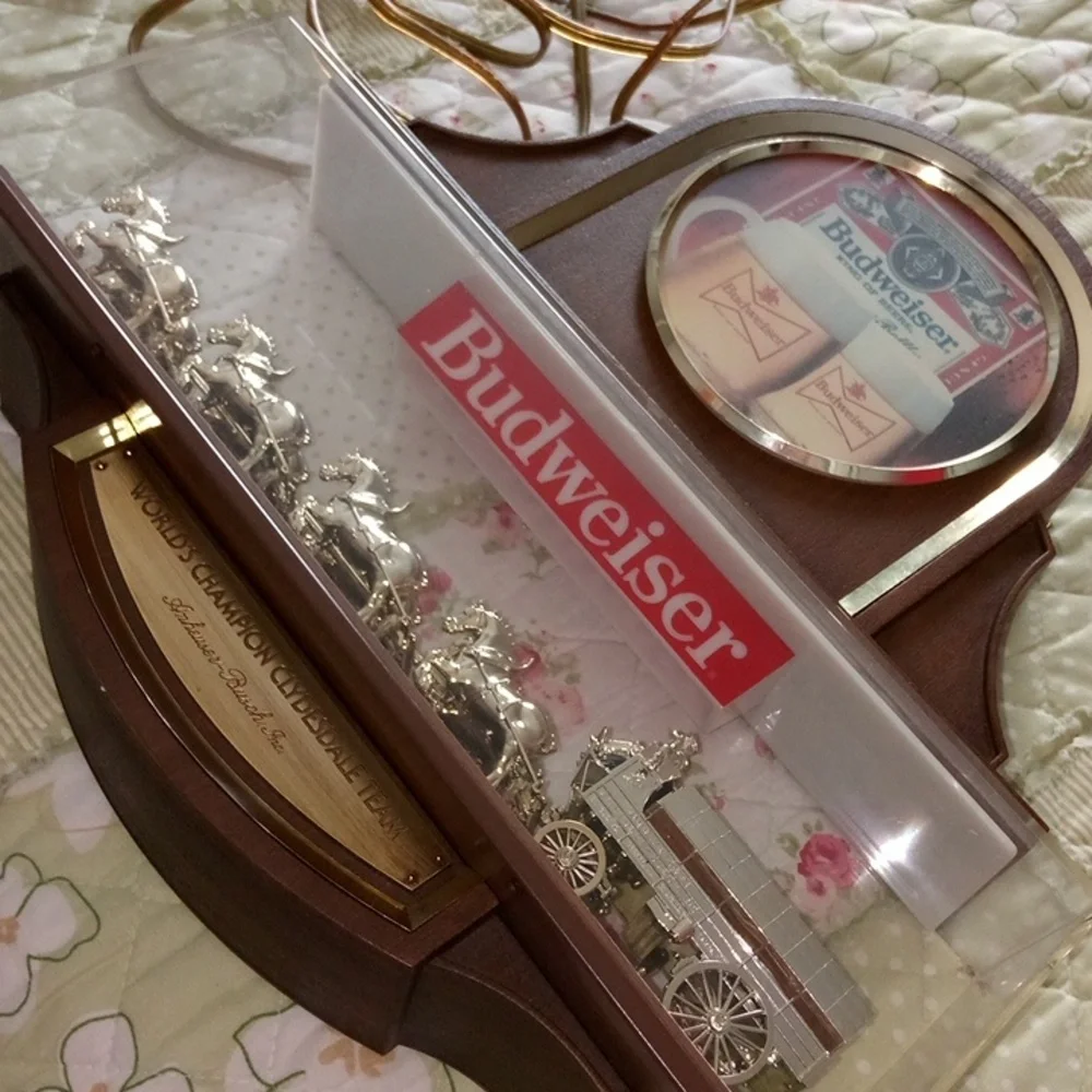 Vintage Budweiser Clydesdale Lamp - Picture 4 of 11